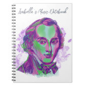 Chopin Aurora Portrait ノートブック (正面)