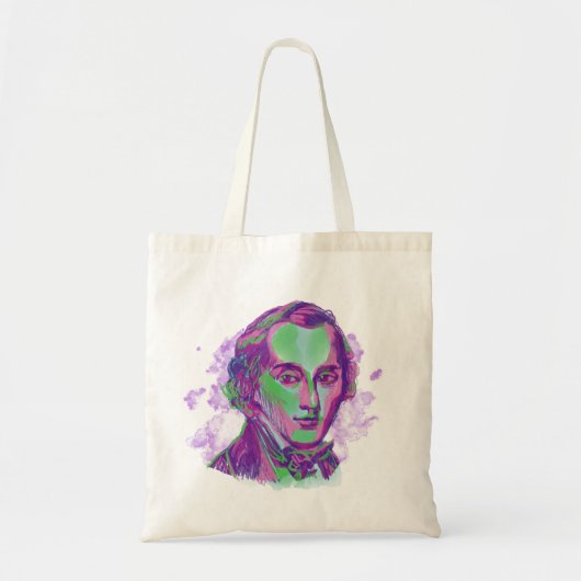 Chopin Aurora Portrait Tote Bag トートバッグ (正面)