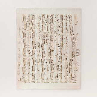 Chopin Classical Music Score Puzzle ジグソーパズル