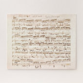 Chopin Classical Music Score Puzzle ジグソーパズル (横)