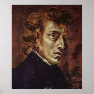 Chopin Portrait ポスター
