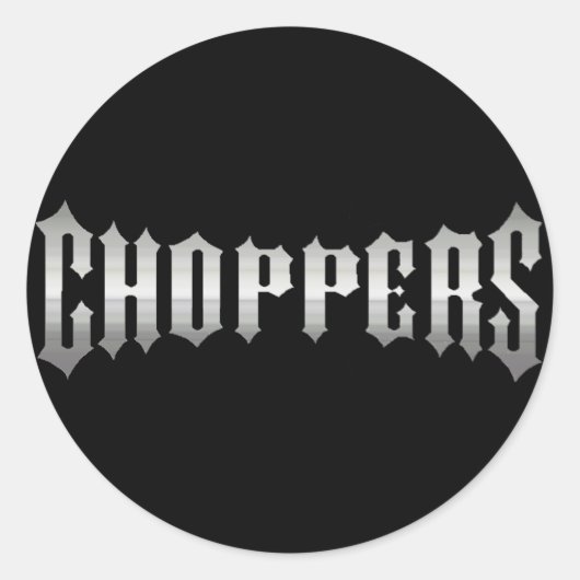 CHOPPER ラウンドシール (正面)