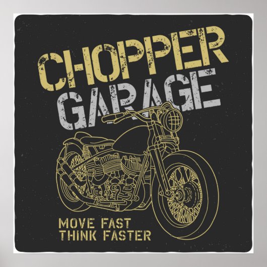 Chopper Garage ポスター (正面)
