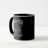 Chopper Motorcycle, Mug マグカップ (正面左)