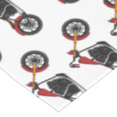 Chopper style motorcycle illustration テーブルクロス (アングル)