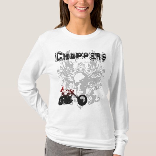 ChopperGirlのフード付きスウェットシャツ Tシャツ (正面)