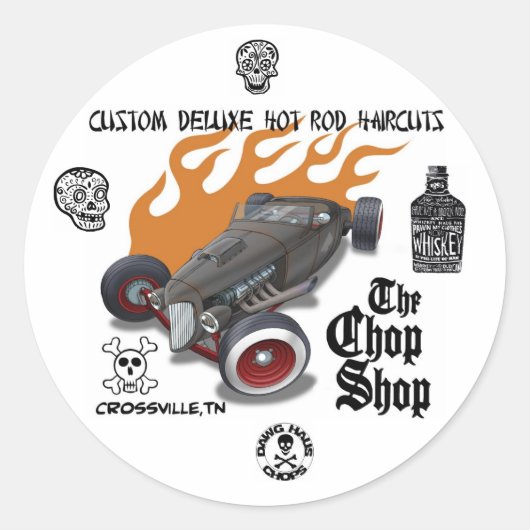 chopshop2，スタンプ， 40794_1523095088132_155724727.. ラウンドシール (正面)