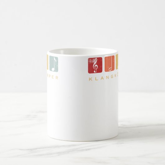 Chor Orchestra Notes コーヒーマグカップ (中央)