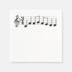 Chords We Wish You A Merry Christmas Music Notes スタンダードカクテルナプキン