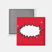 choreチャート磁石 – 赤いドライイレーズ マグネット (正面/裏面)