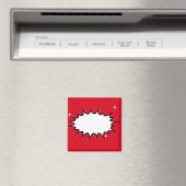 choreチャート磁石 – 赤いドライイレーズ マグネット (インサイチュ (食洗機))