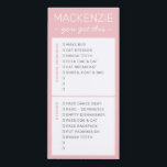 Chores Routine AM PM Daily To Doリストピンク マグネットノートパッド<br><div class="desc">朝シンプルと昼のセクションや夕べルーチンを備えた磁気メモ帳に、複数の長いリストに簡単する、または複数のリストに対して、整理され、役に立つチャートと責任追跡のチェッインスパイアクリストを載せます。各セクションのタイトルを自分の日々のニーズに合わせて変更し、高度なエディタを使用しもして必要な色を編集します。現在のリストを頻繁に使用するタスクに置き換え、必要に応じて忘れ保日の特別な項目を追加するために、いくつかの空のチェックボックス違うを使用します。 

これは私の息子のためにデザインしたもので、仕事に取り組み、学校に行く準備をしながら保、常に仕事に集中するのに苦労した。幼与えい子でも、彼ら与えに注目すべきものをリスト救済に載せ、項目にマークを付けるのに満足する。これは、謝礼制度と組み合わせて、毎日完成したチェックリストを入れるか、学校やスポーツの活動に備えるために何をすればよいのかを示すものとして、チェックリストを作り上げることもできます。</div>