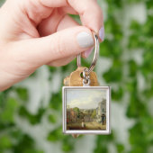 Chorley、眺めoのLancashireの通り場面、 キーホルダー (手)