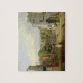 Chorley、眺めoのLancashireの通り場面、 ジグソーパズル (縦)