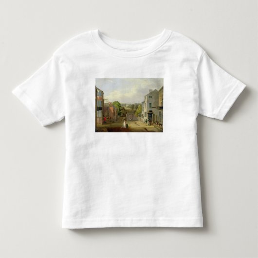Chorley、眺めoのLancashireの通り場面、 トドラーTシャツ (正面)