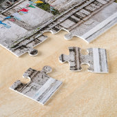 Chorten Kora :ブータン東部,ヒマラヤ,アジア ジグソーパズル (側面)