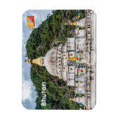 Chorten Kora :ブータン東部,ヒマラヤ,アジア マグネット (縦)