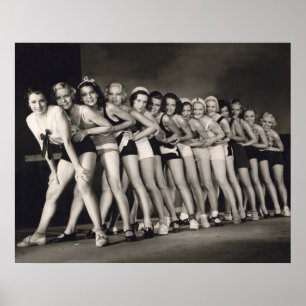 Chorus Girls Poster Print - 1706690.jpg ポスター