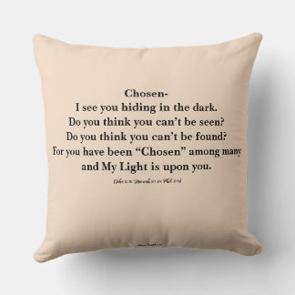 CHOSEN - Throw Pillow クッション