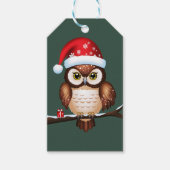 Chouette Noël ギフトタグ (正面)