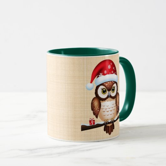Chouette Noël マグカップ (正面右)