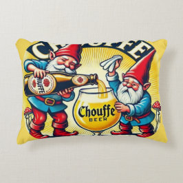 Chouffe Beer Gnomes Theme Design アクセントクッション