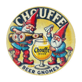 Chouffe Beer Gnomes Theme Design カッティングボード
