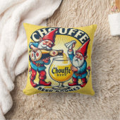 Chouffe Beer Gnomes Theme Design クッション (ブランケット)