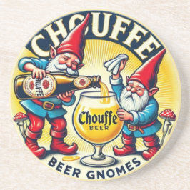 Chouffe Beer Gnomes Theme Design コースター