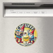 Chouffe Beer Gnomes Theme Design マグネット (インサイチュ (食洗機))