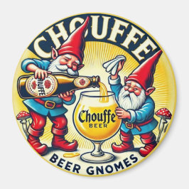 Chouffe Beer Gnomes Theme Design マグネット