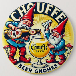 Chouffe Beer Gnomes Theme Design 缶バッジ