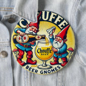 Chouffe Beer Gnomes Theme Design 缶バッジ (インサイチュ)