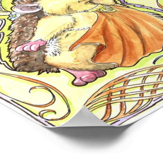 Choupimucha poster ポスター (角)