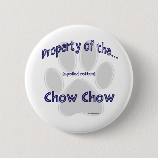 Chowプロパティ – ボタン 缶バッジ (正面)