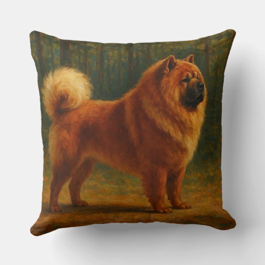 Chow Chow クッション (裏面)