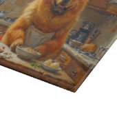 Chow Chow Cooking in Kitchen カッティングボード (角)