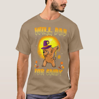 Chow Chow Dabbing Dog Will Dab For Candy Funny Hal Tシャツ