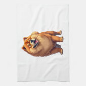 Chow Chow Dog Chinese Dog Breed for a Chow Chow Co キッチンタオル (縦)