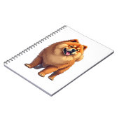 Chow Chow Dog Chinese Dog Breed for a Chow Chow Co ノートブック (左側)