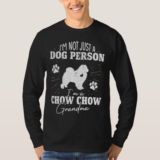 Chow Chow Dog Grandma  for Women Dog  Mothers Day Tシャツ (正面)