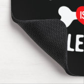 Chow Chow Is My Valentine Chow Chow Dog  マウスパッド (コーナー)