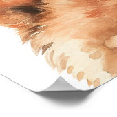 Chow Chow Personalized Print ポスター (角)