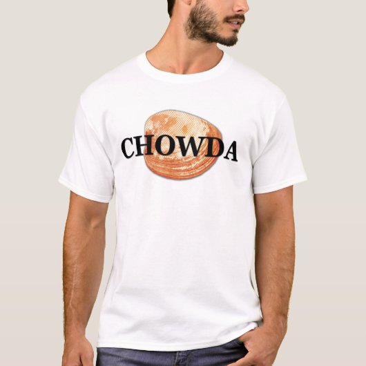 Chowdaのティー(色を選んで下さい) Tシャツ (正面)