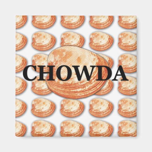 Chowdaの磁石 マグネット (正面)