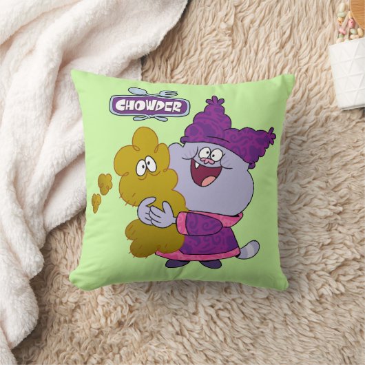 Chowder and Kimchi クッション (ブランケット)