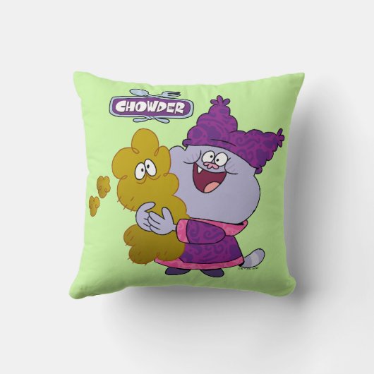 Chowder and Kimchi クッション (裏面)