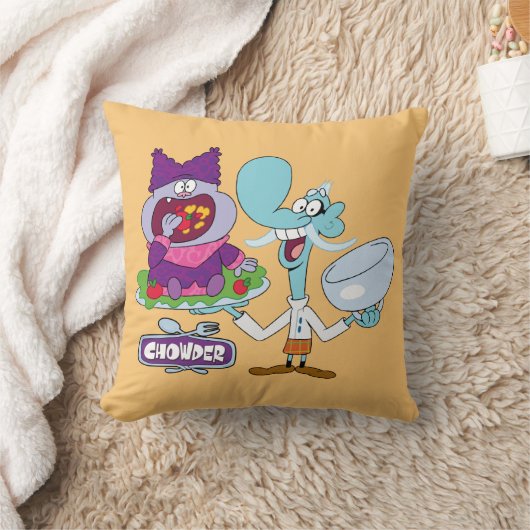 Chowder and Mung Daal クッション (ブランケット)