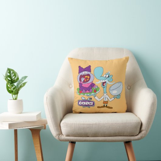 Chowder and Mung Daal クッション (椅子)