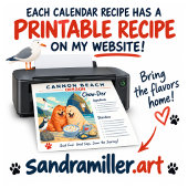 CHOWTIME 2027 • LARGE • Chow Art • Sandra Miller カレンダー